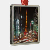 東京、日本。東京タワーは通信機関 メタルオーナメント (右)