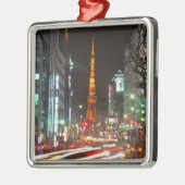 東京、日本。東京タワーは通信機関 メタルオーナメント (左)