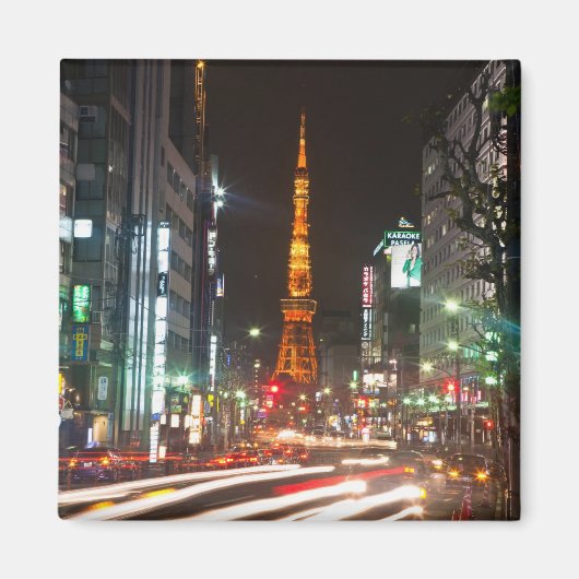 東京、日本。東京タワーは通信 マグネット (正面)