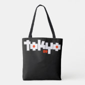東京 日本 Tシャツ トートバッグ (裏面)