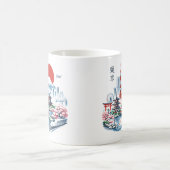 東京 桜 サクラ コーヒーマグカップ (中央)