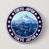 東京 缶バッジ (正面)