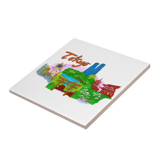 東京- Japan.png タイル (側面)