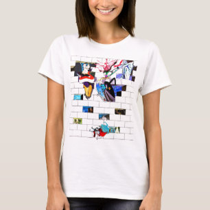 東側のギャラリー、ベルリンの壁、煉瓦芸術(1) Tシャツ