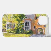 東側の古いホールリンカーンのイン1983年 Case-Mate iPhoneケース (裏面 (横))