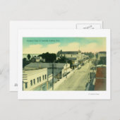 東側の空中景観 アンティオック, CA ポストカード (正面/裏面)