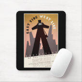 東側～西側 マウスパッド (マウス)