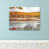 東北秋の風景 キャンバスプリント (インサイチュ (ウッドフロア))