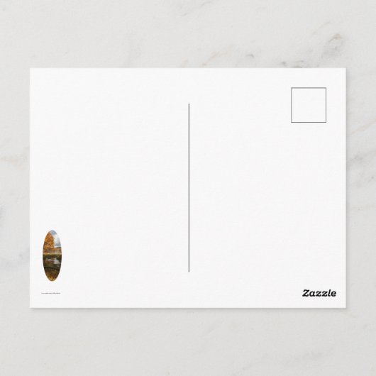 東北秋 ポストカード (裏面)