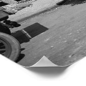 東北自動車取引所、1926年。ヴィンテージ写真 ポスター (角)