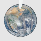 東半球を示す全地球。 オーナメント (正面)