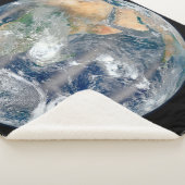 東半球を示す全地球。 シェルパブランケット (3/4)