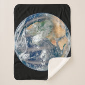 東半球を示す全地球。 シェルパブランケット (正面)