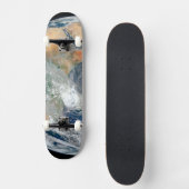 東半球を示す全地球。 スケートボード (正面)