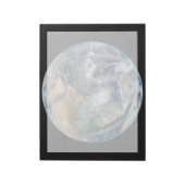 東半球を示す全地球。 ノートパッド (回転)