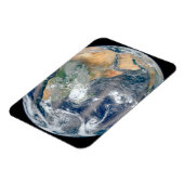 東半球を示す全地球。 マグネット (左側)