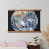 東半球を示す全地球。 吊り下げ型タペストリー (寝室)