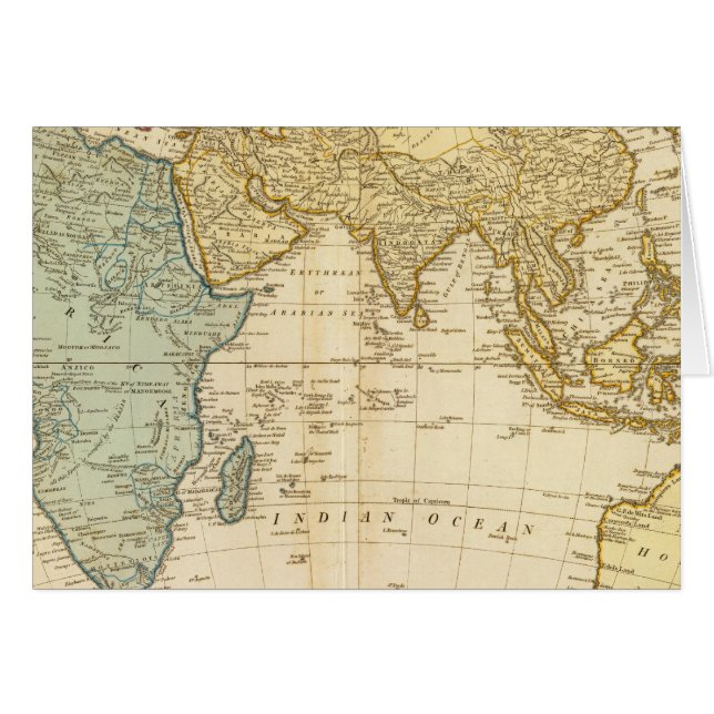 東半球マップ (正面横)