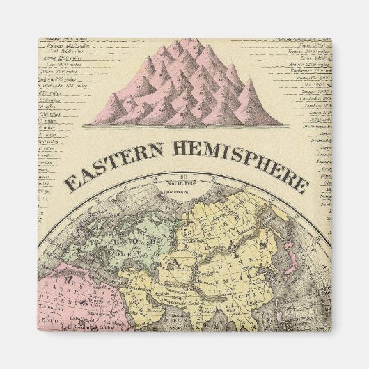 東半球13 マグネット (正面)