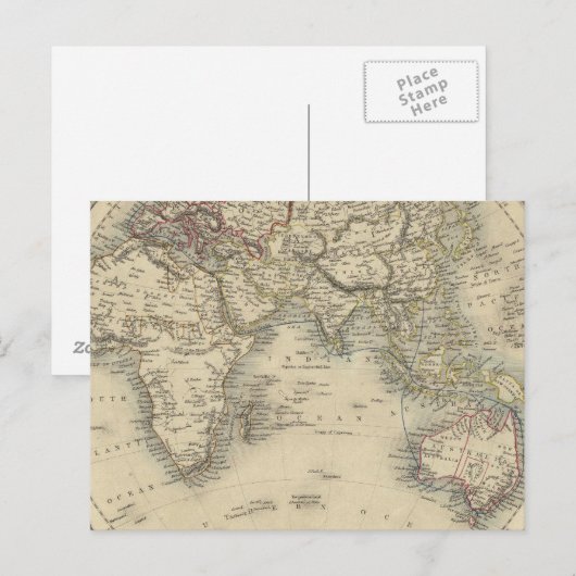 東半球4 ポストカード (正面/裏面)