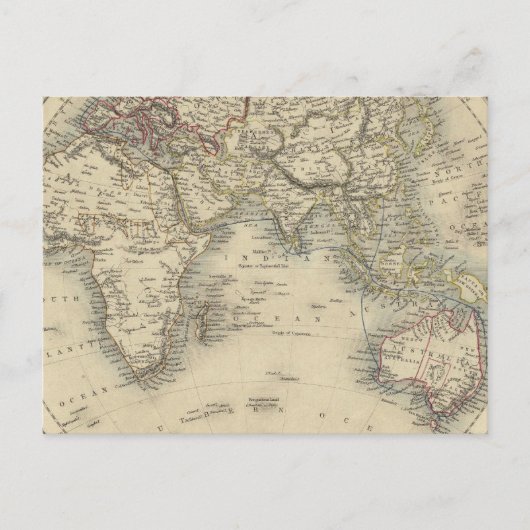 東半球4 ポストカード (正面)