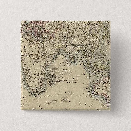 東半球4 缶バッジ (正面)