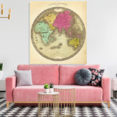 東半球8 キャンバスプリント (インサイチュ (リビング))