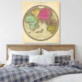 東半球8 キャンバスプリント (インサイチュ (寝室))