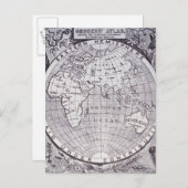 東半球 ポストカード (正面/裏面)