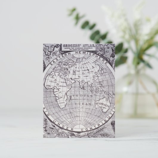 東半球 ポストカード (スタンド正面)