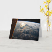 東南アジアのセレベス海からサングリントが光る カード (黄色い花)