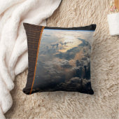 東南アジアのセレベス海からサングリントが光る クッション (ブランケット)