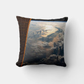 東南アジアのセレベス海からサングリントが光る クッション (正面)