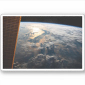 東南アジアのセレベス海からサングリントが光る シール (正面)