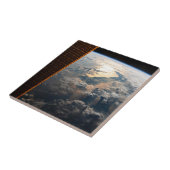 東南アジアのセレベス海からサングリントが光る タイル (側面)