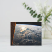 東南アジアのセレベス海からサングリントが光る ポストカード (スタンド正面)