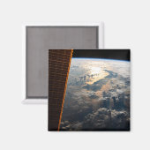 東南アジアのセレベス海からサングリントが光る マグネット (正面/裏面)