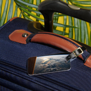 東南アジアのセレベス海からサングリントが光る ラゲッジタグ