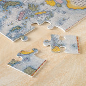 東南アジアの地図2 ジグソーパズル (側面)