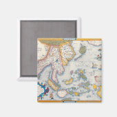 東南アジアの地図2 マグネット (正面/裏面)