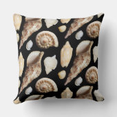 東南アジアの熱帯ヴィンテージ貝類 クッション (裏面)