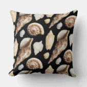 東南アジアの熱帯ヴィンテージ貝類 クッション (正面)
