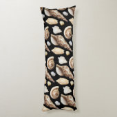 東南アジアの熱帯ヴィンテージ貝類 ボディピロー (裏面 (縦))