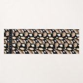 東南アジアの熱帯ヴィンテージ貝類 ヨガマット (正面(横))