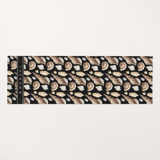 東南アジアの熱帯ヴィンテージ貝類 ヨガマット (正面(横))