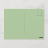 東南アジアアンティークの地図 ポストカード (裏面)