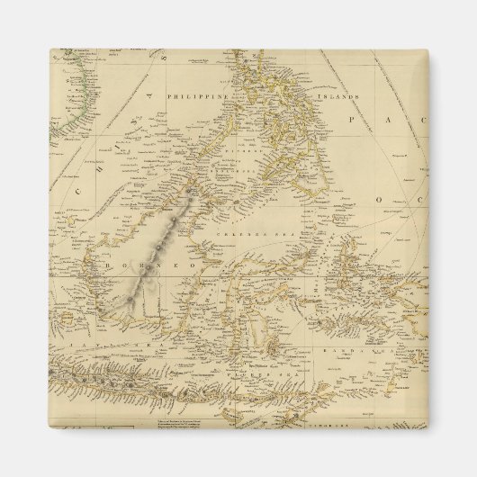 東南アジアインドネシア マグネット (正面)