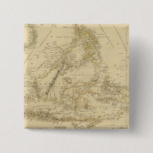 東南アジアインドネシア 缶バッジ (正面)