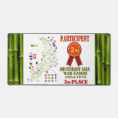 東南アジア大戦2位 デスクマット (正面)