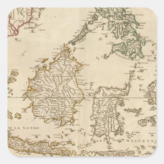 東南アジア3 スクエアシール (正面)